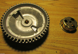 Tecumseh Flywheel 6  9/16&quot; Wide 51 Teeth Electric Or Pull  Start.W/ Flywheel Cup - £13.36 GBP