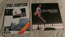Bruce Springsteen E Street Band Live 1975-85 Lyric Booklet + Born in USA Program - £10.99 GBP
