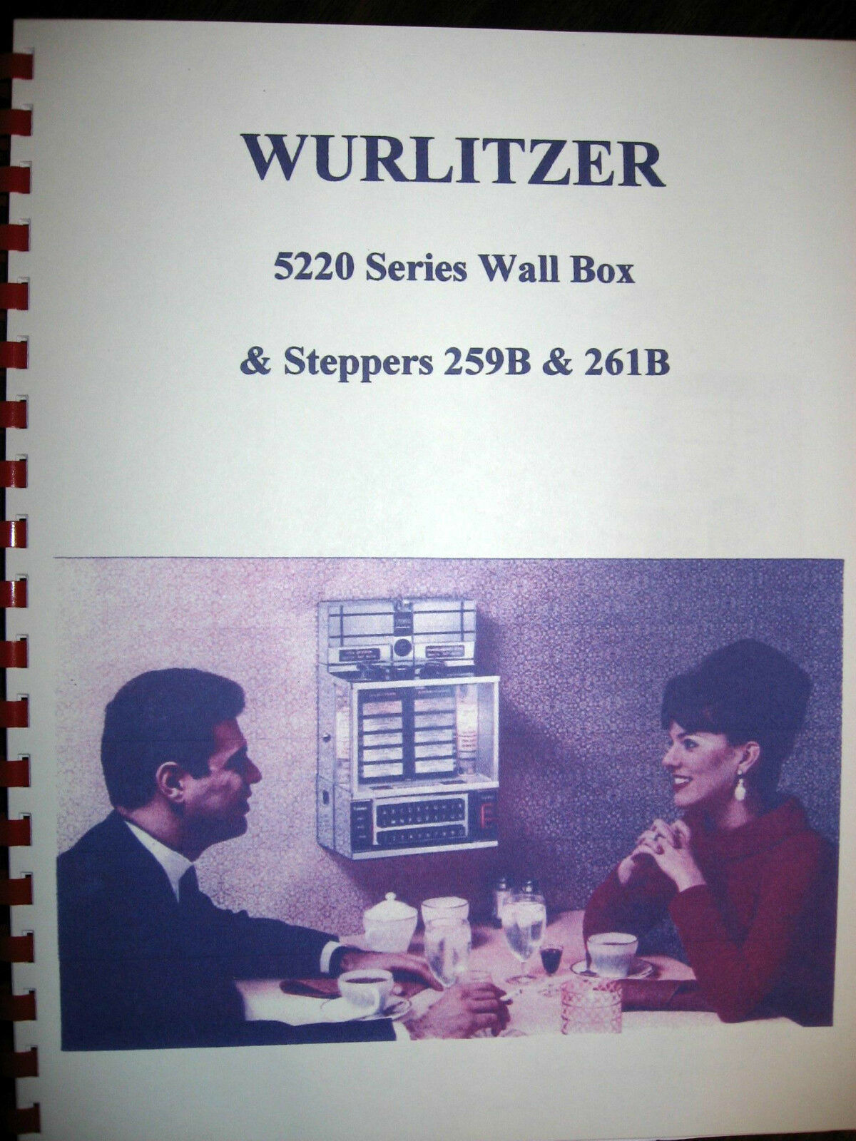 Wurlitzer Jukebox 5220 Series Wall Box Steppers 259B &amp; 261B Manual Jukebox - $19.79