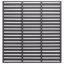  Fence Panel WPC 70.9"x70.9" Gray - $294.49