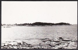 Harrington Maine RPPC Waterfront Scene Real Photo Postcard - £9.63 GBP