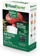 1 Quart Precut Bags For Sous Vide And Airtight Food Storage From Foodsaver, - £25.57 GBP