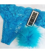 Sexy Rabbit Bunny Tail with Panty Thong Costume Lingerie Mini Skirt Fascinator - $12.00
