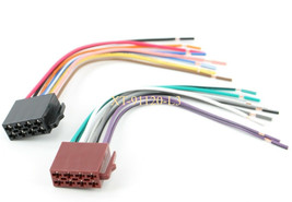 Xtenzi Auto Radio Wire Harness Cable Plug for JVC KDX-560BT KWM-150BT KW... - $11.99