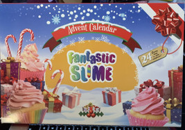 24pcs/set Slime Advent Calendar 2020 Countdown to Christmas for Kids Teens - £21.87 GBP
