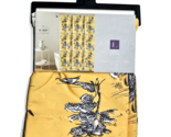 Lush Décor French Country Toile 72x72&quot; Modern Shower Curtain Yellow Gray - $27.99