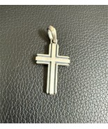 David Yurman .925 Sterling Silver Religious Deco Cross Pendant Men&#39;s Large - $535.65 CAD