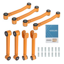 Full Set Front &amp; Rear Adjustable Control Arms Kit For 1997-2006 Jeep Wra... - $366.28