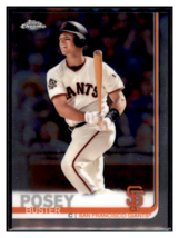 2019 Topps Chrome Buster
  Posey   San Francisco Giants Baseball
  Card CBT1C  - £3.04 GBP