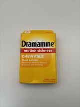 Dramamine Chewable, Motion Sickness Relief, Orange Flavor, 4 Count Exp:0... - $9.78