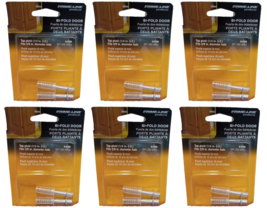 Bi-Fold Door Pivot 2-ct 1/4&#39;&#39;-Pivot 3/8&#39;&#39;-Base, Prime-Line N 6700 (6-PACK) - $29.69