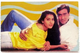 Bollywood Actor Couple Ajay Devgan Kajol Devgan Post card Postcard India... - $45.00