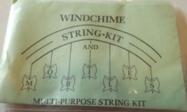 3 Windchime String Kit &amp; Multi Purpose String KIt - Sealed - Vintage - £1.97 GBP