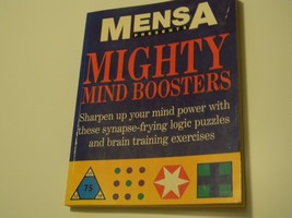 Mensa presents mighty mind boosters - £9.10 GBP