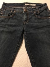 DKNY Women&#39;s Jeans Distressed Straight Leg Stretch Size 6 X 32 - £22.59 GBP