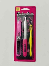 Revlon x Barbie Manicure Essentials Kit Limited Edition Clippers File Pink New - £6.10 GBP