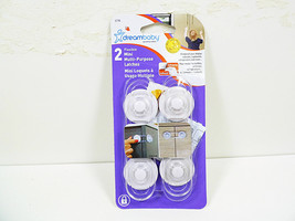 Childproof Latches Self Adhesive Safety Latch Children Proof Multi-Purpo... - £6.14 GBP