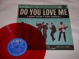 The Contours Taiwan Import Record Album Do You Love Me Vintage - £31.89 GBP