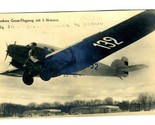 Junkers G-23 Real Photo Postcard 3 Engine Passenger Plane 1924 - $74.17