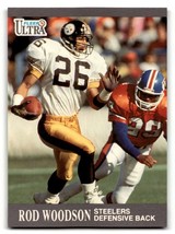 1991 Ultra #117 Rod Woodson    Pittsburgh Steelers Football Cards NM Ne ID:56578 - £1.34 GBP