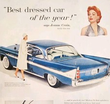 1958 DeSoto Fireflite Jeanne Crain Movie Star Advertisement Automobilia ... - $570.01 MXN