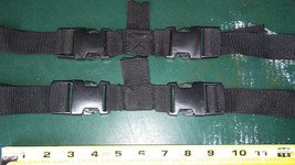 24II38 NYLON DISCONNECTS, 4 SETS, 1-1/4&quot; STRAP, VERY GOOD CONDITION - £3.14 GBP