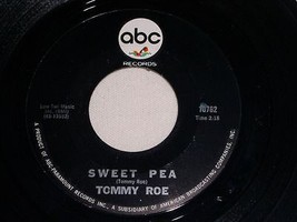 Tommy Roe Sweet Pea Much More Love 45 Rpm Record Vintage - £15.17 GBP