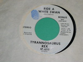 Tyrannosaurus Tex Marc Bolan Ride A White Swan 45 Rpm Bonus Record - £24.04 GBP