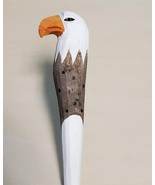 Eagle Wooden Pen Hand Carved Wood Ballpoint Hand Made Handcrafted V104 - £6.34 GBP