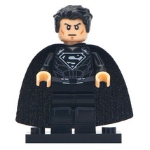 Superman (Black suit) Arrow The Flash Movie Minifigure Gift Toy Collection - £2.18 GBP