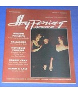 WILSON PHILLIPS HAPPENING MAGAZINE VINTAGE 1990 LOCAL PUBLICATION - $31.54 CAD