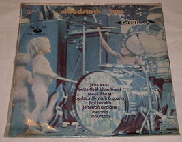 WOODSTOCK TWO TAIWAN IMPORT RECORD ALBUM VINTAGE - $64.99