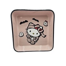 Hello Kitty Halloween Baking Dish Mummy Bats Ghosts Pink 9 x 9 NEW Sanrio - £24.54 GBP