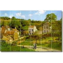 Camille Pissarro Country Painting Ceramic Tile Mural P06717 - £188.08 GBP+
