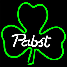Pabst Green Clover Neon Sign - £550.05 GBP