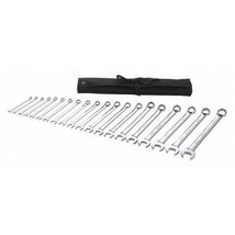 Westward 54Df97 Combination Wrench Set, Metric, 6 Mm To 25 Mm Head Sizes, 6 - $131.99