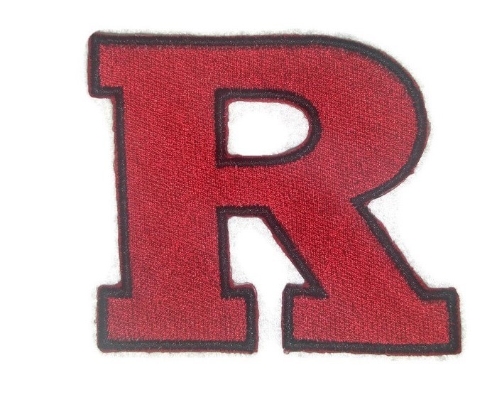 Rutgers Scarlet Knights Logo Iron On Patch
