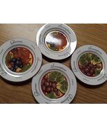 Set of Four The Monkey and the Peddler 6.5&#39;&#39; Dessert Plates Vendange - $456.87 MXN