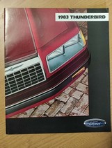 Ford Thunderbird 1983 Brochure Turbo Coupe Vintage Car - $4.45