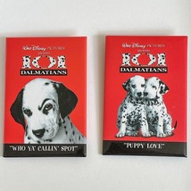 101 Dalmatians Pins Badges Set 2 Walt Disney Pictures Promo Dogs Vintage... - $4.18