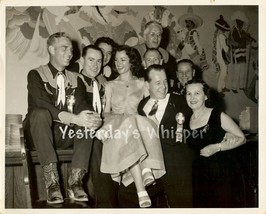 Unknown Unidentified Country Western Singers Org Photo - £7.86 GBP