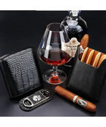 Brizard &quot; Show Band &quot;  5  case - Croco Pattern Black  NIB - $4,546.03 MXN