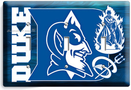 Duke University Blue Devils Basketball Team Triple Light Switch Wall Plate Cover - £21.57 GBP