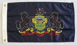 Pennsylvania - 12&quot;X18&quot; Nylon Flag - $22.80