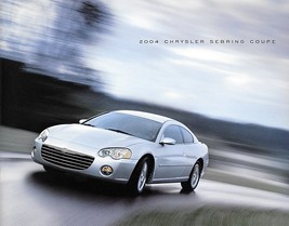 2004 Chrysler SEBRING COUPE sales brochure catalog US 04 Limited  - $8.00