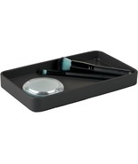 Idesign Steel Vanity Bathroom Organization And Storage-Matte Black Tray - $60.52 CAD