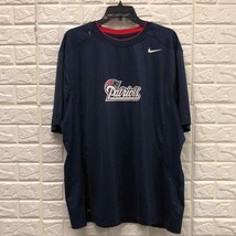 Nike New England patriots dri-fit NFL Tshirt with mesh sides XXL - £26.59 GBP