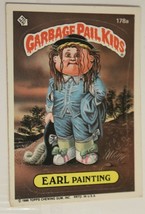 Garbage Pail Kids 1986 Earl Painting trading card - £1.90 GBP