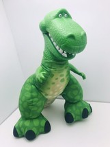 Plush Fisher Price Disney Big Roarin' Rex Dinosaur Toy Story Stuffed Worn Sound - $10.45