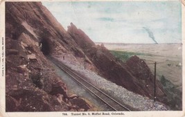 Tunnel No. 5 Moffat Road Colorado Railroad Train Postcard D60 - £2.24 GBP